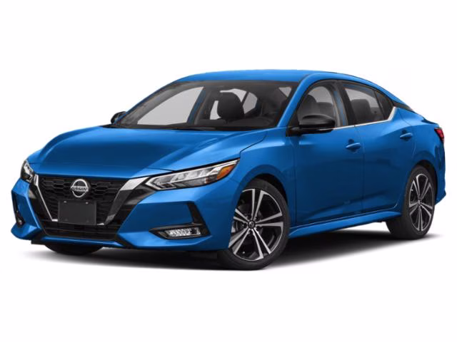 2023 Blue Nissan Sentra SR FWD Sedan