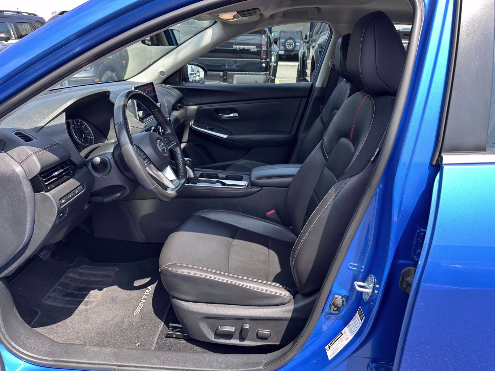 2023 Electric Blue Metallic Nissan Sentra SR CVT FWD Sedan
