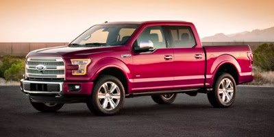 2015 White Ford F-150 4X4 Truck