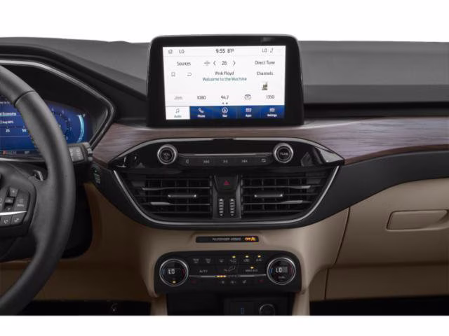 2020 Black Metallic Ford Escape Titanium AWD SUV