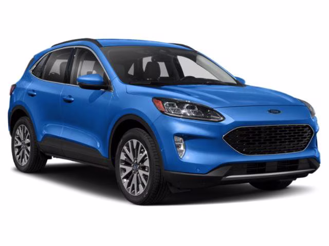 2020 Black Metallic Ford Escape Titanium AWD SUV