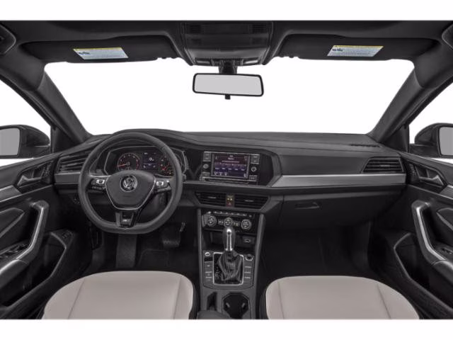 2019 Pure White Volkswagen Jetta 1.4T S FWD Sedan