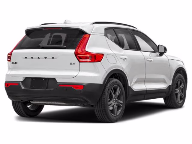 2026 Crystal White Volvo XC40 B5 Ultra Black Edition AWD SUV