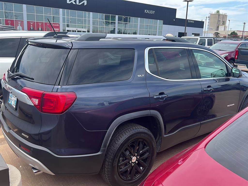 2019 Blue Steel Metallic GMC Acadia SLT AWD 4 Door