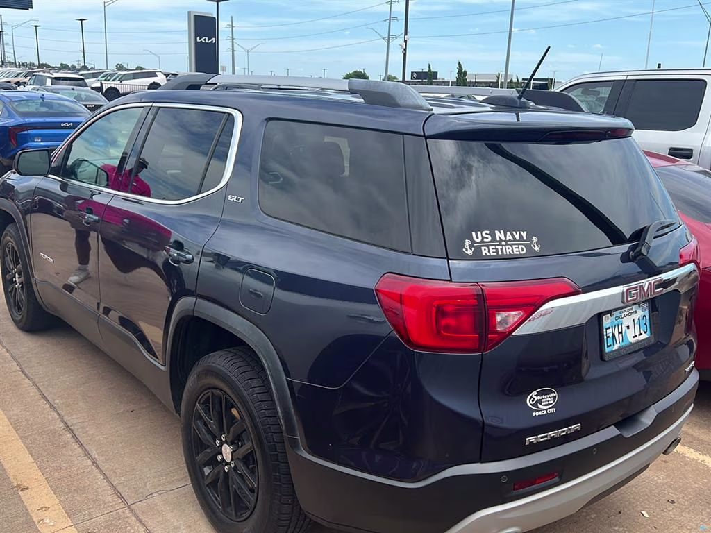 2019 Blue Steel Metallic GMC Acadia SLT AWD 4 Door