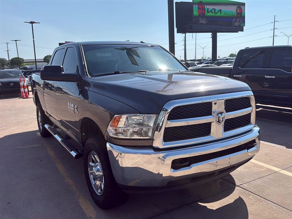 2018 Granite Crystal Metallic Clearcoat Ram 2500 Tradesman 4X4 Truck