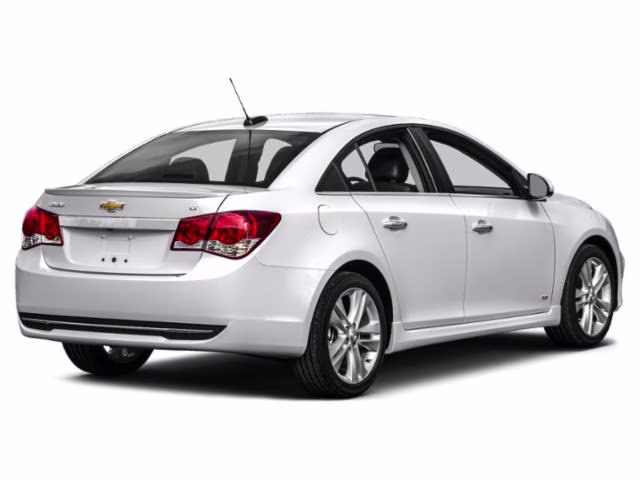2015 white Chevrolet Cruze LT FWD Sedan