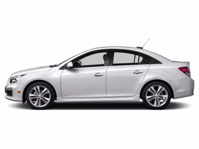 2015 white Chevrolet Cruze LT FWD Sedan
