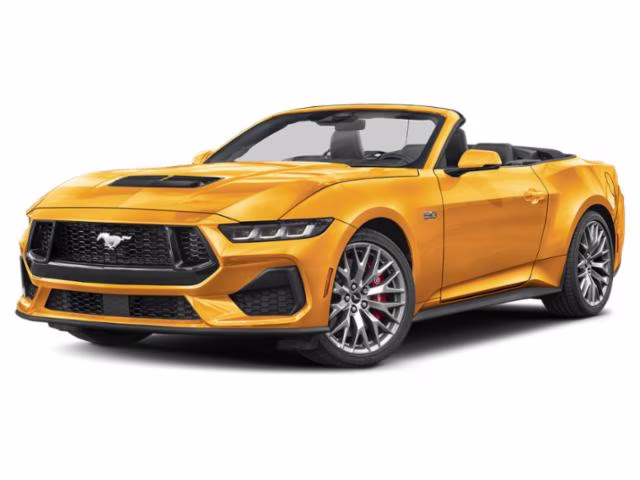 2026 Orange Ford Mustang GT Premium RWD Convertible