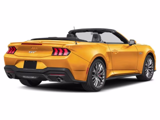 2026 Orange Ford Mustang GT Premium RWD Convertible