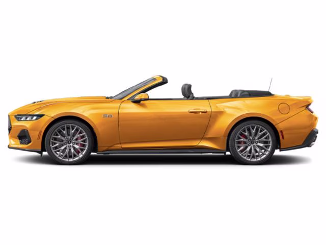 2026 Orange Ford Mustang GT Premium RWD Convertible