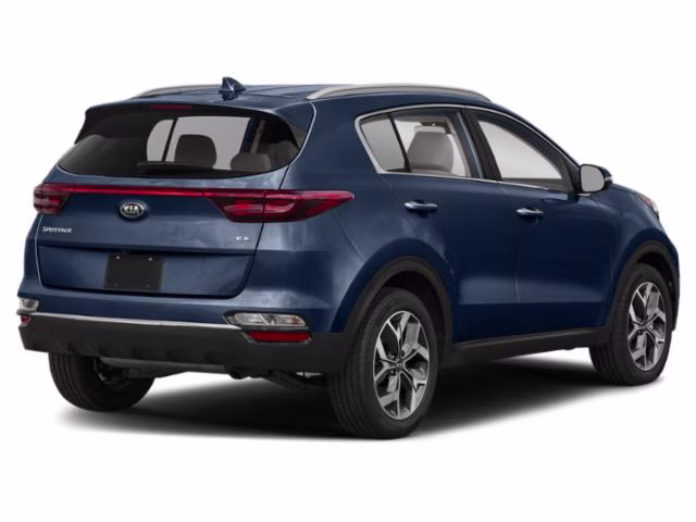 2022 Pacific Blue Kia Sportage EX FWD SUV