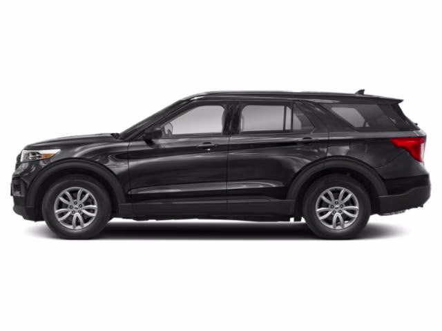 2020 Black Metallic Ford Explorer Base RWD SUV
