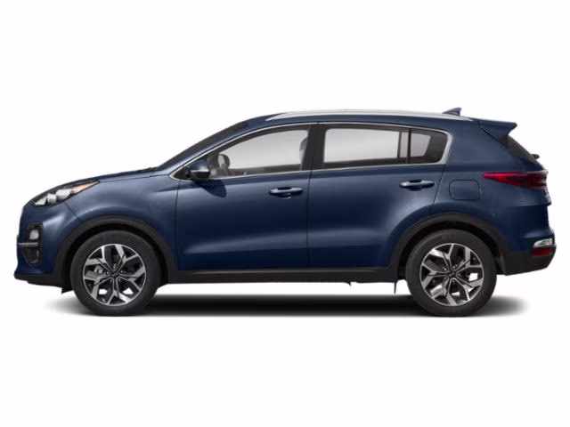 2022 Pacific Blue Kia Sportage EX FWD SUV