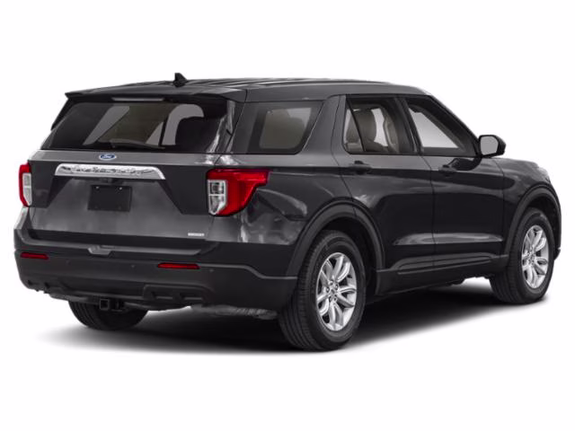 2020 Black Metallic Ford Explorer Base RWD SUV