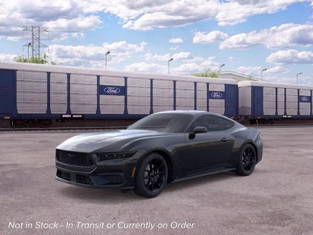 2026 Shadow Black Ford Mustang EcoBoost Premium RWD Coupe