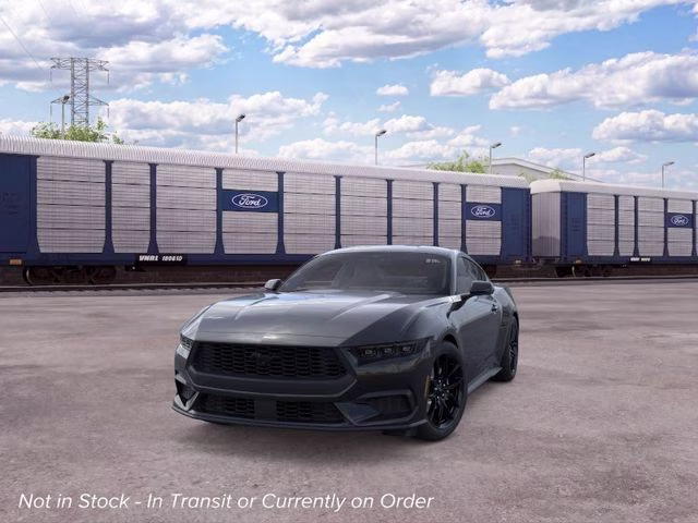 2026 Shadow Black Ford Mustang EcoBoost Premium RWD Coupe