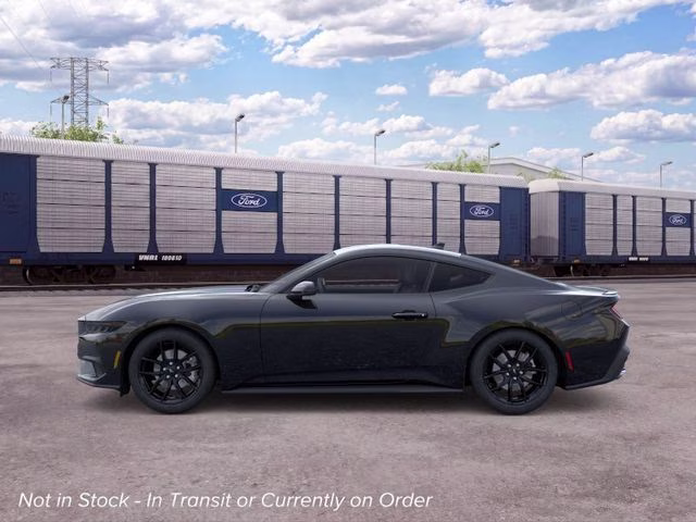 2026 Shadow Black Ford Mustang EcoBoost Premium RWD Coupe