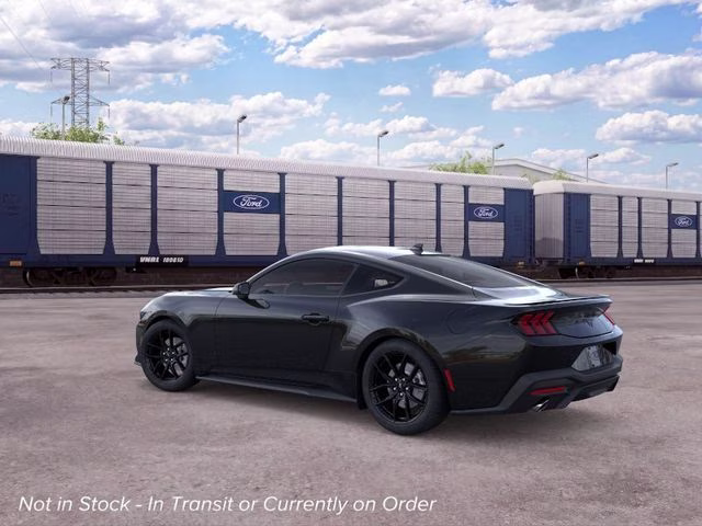 2026 Shadow Black Ford Mustang EcoBoost Premium RWD Coupe