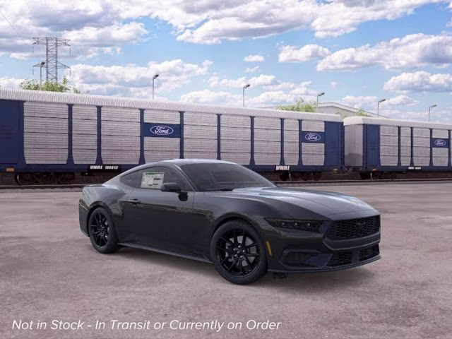 2026 Shadow Black Ford Mustang EcoBoost Premium RWD Coupe
