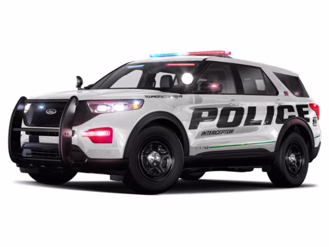 2021 Oxford White Ford Utility Police Interceptor Base AWD SUV