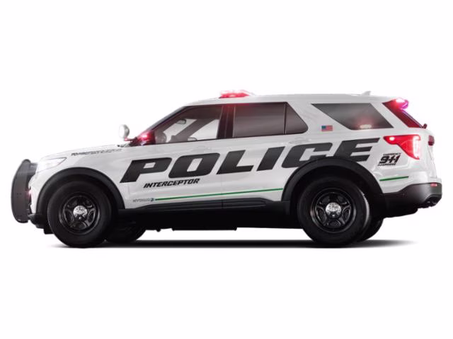 2021 Oxford White Ford Utility Police Interceptor Base AWD SUV