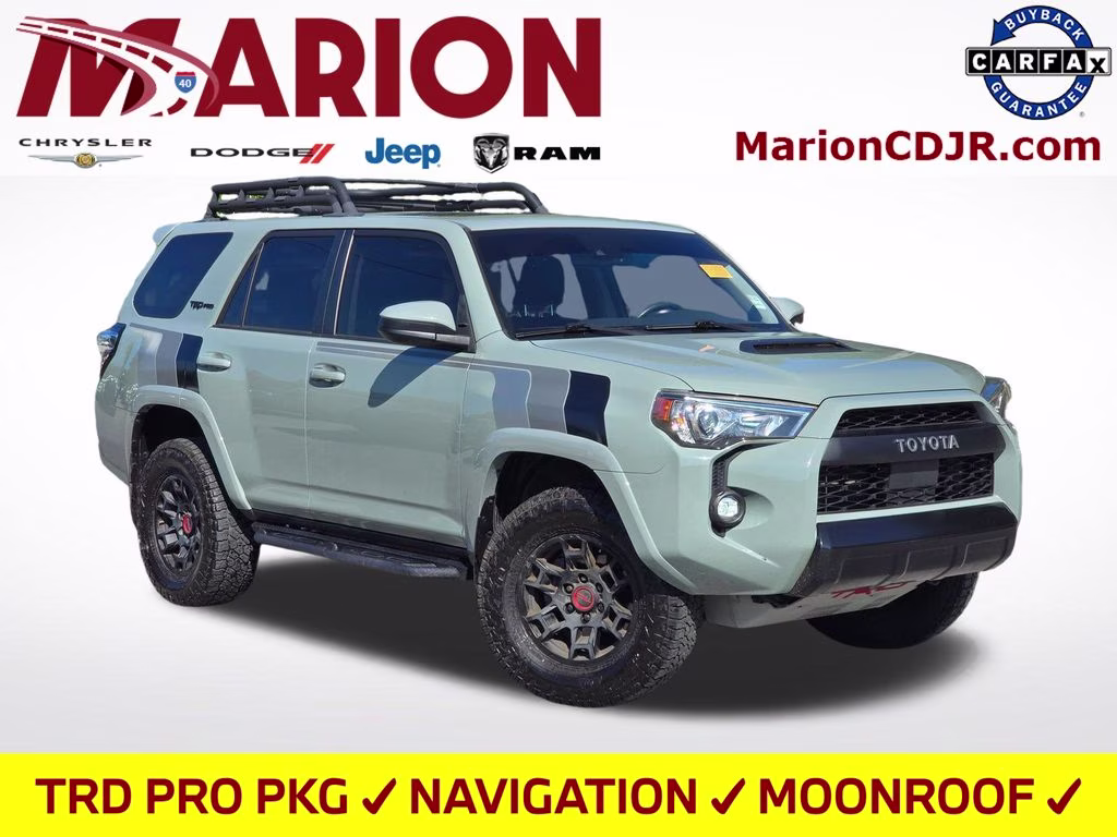 2021 Lunar Rock Toyota 4Runner TRD Pro 4X4 SUV