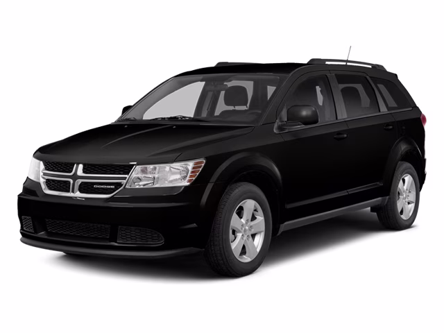 2014 Black Dodge Journey Limited FWD Crossover
