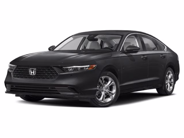 2024 Crystal Black Pearl Honda Accord Hybrid EX-L FWD Sedan