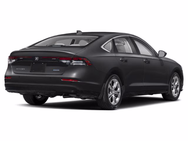2024 Crystal Black Pearl Honda Accord Hybrid EX-L FWD Sedan
