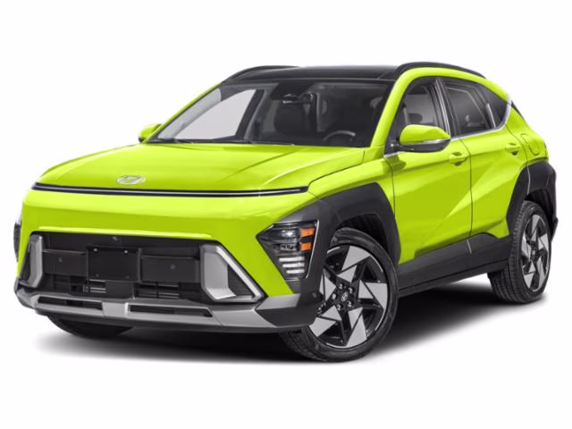 2024 Neoteric Yellow Hyundai Kona Limited FWD SUV