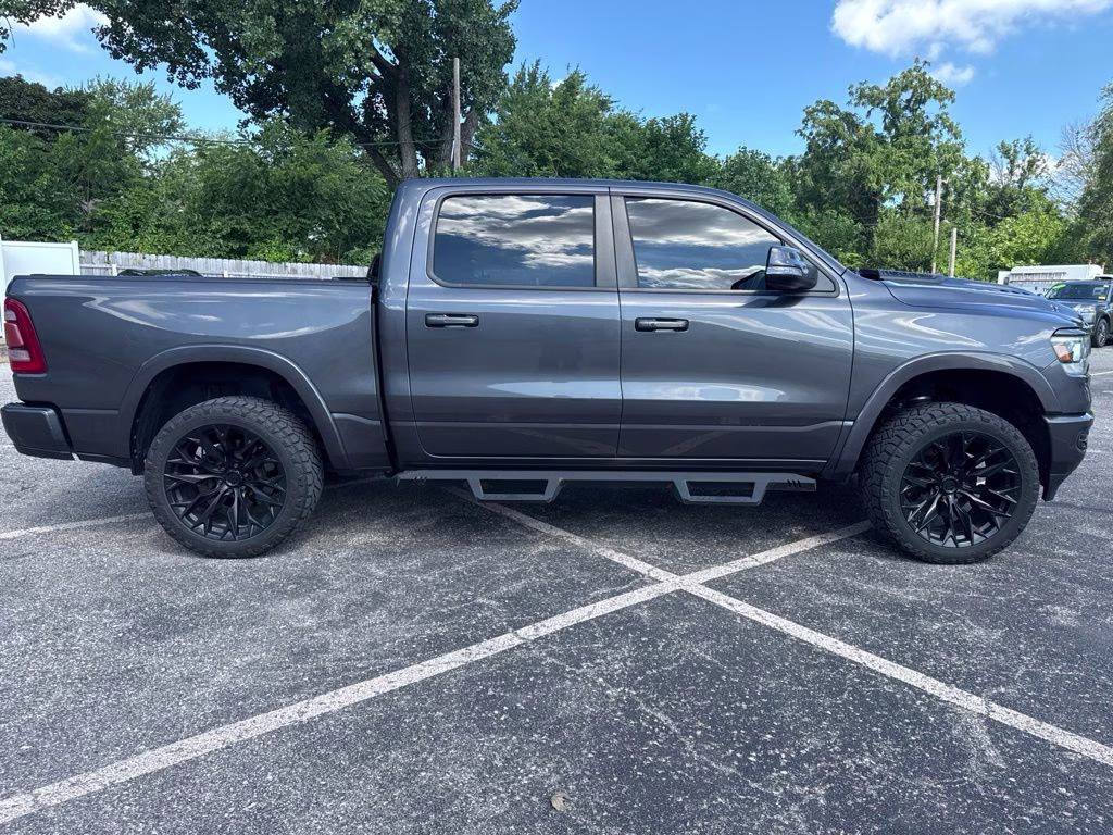 2019 Granite Crystal Metallic Clearcoat Ram 1500 Laramie 4X4 Truck
