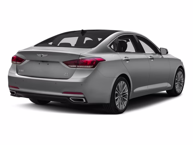 2017 Silver Metallic Genesis G80 3.8 RWD Sedan