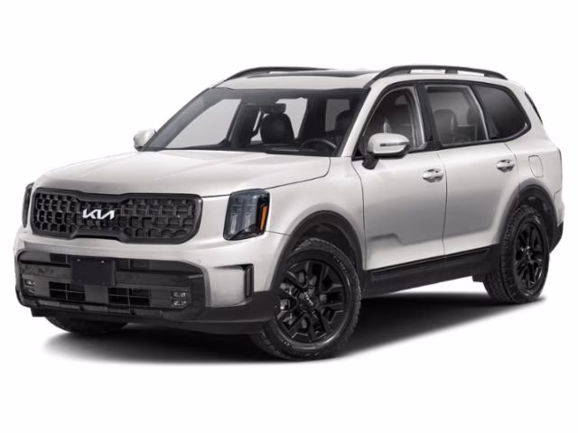 2025 Glacial White Pearl Kia Telluride SX-Prestige X-Pro AWD SUV