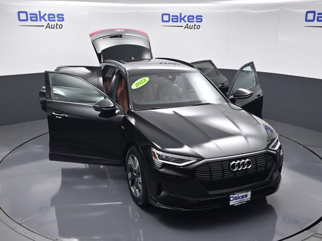 2022 Black Metallic Audi e-tron Premium AWD SUV