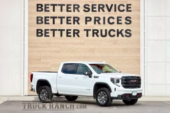 2025 Summit White GMC Sierra 1500 AT4 4X4 Truck