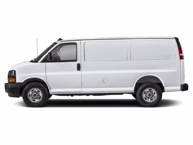 2025 Summit White GMC Savana 2500 Work Van RWD Van