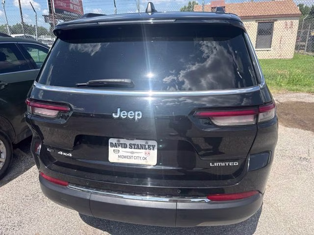 2022 Diamond Black Jeep Grand Cherokee L Limited 4X4 SUV