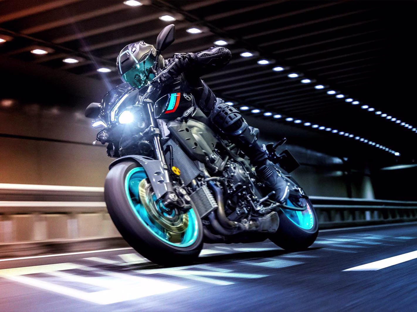 2023 Cyan Storm Yamaha MT-10 Motorcycle