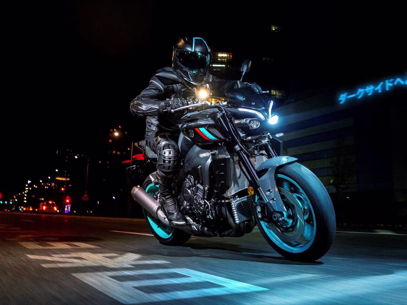2023 Cyan Storm Yamaha MT-10 Motorcycle