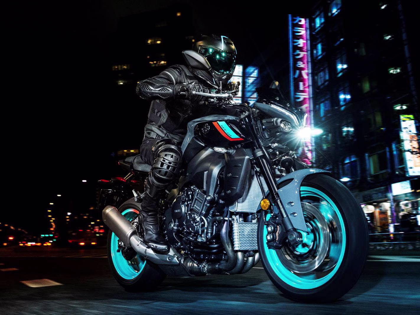 2023 Cyan Storm Yamaha MT-10 Motorcycle