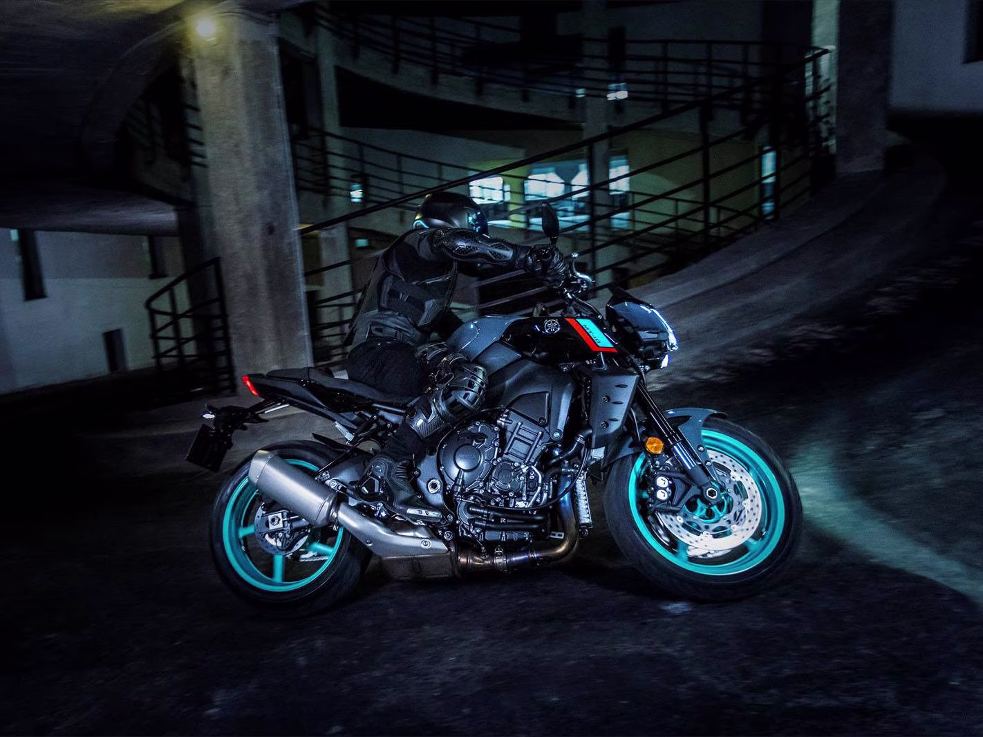 2023 Cyan Storm Yamaha MT-10 Motorcycle
