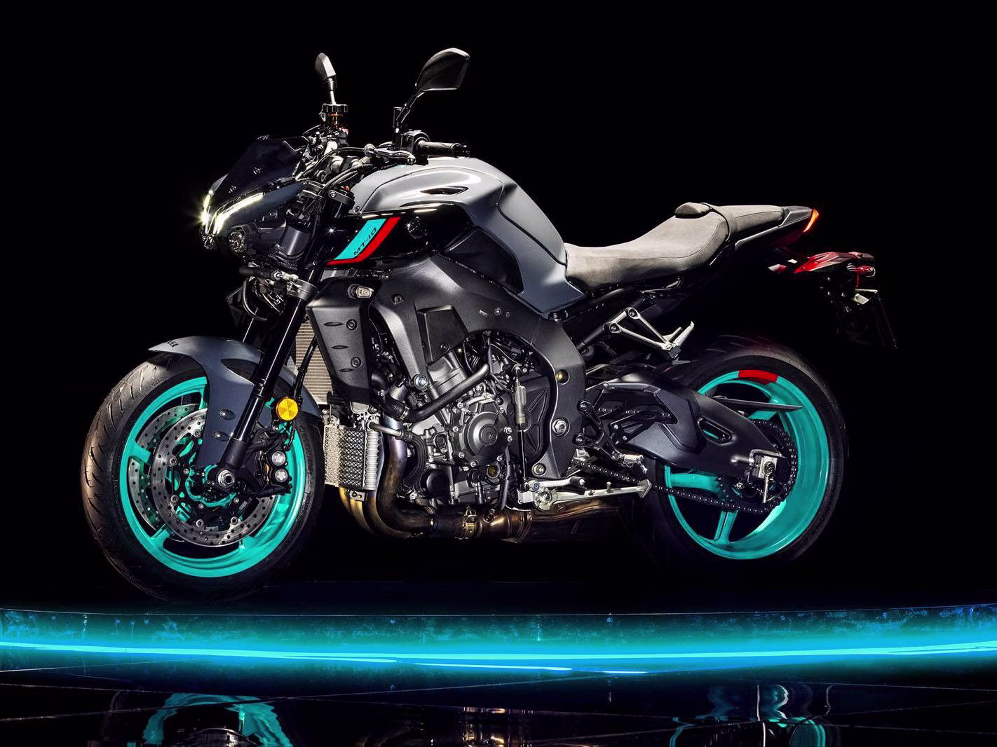 2023 Cyan Storm Yamaha MT-10 Motorcycle