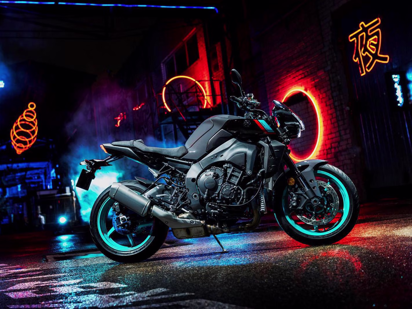 2023 Cyan Storm Yamaha MT-10 Motorcycle