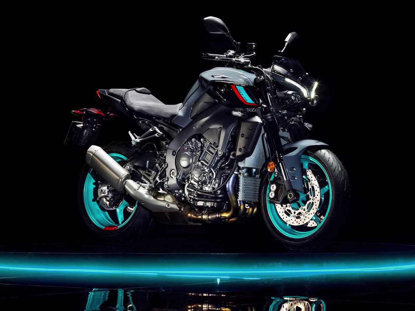 2023 Cyan Storm Yamaha MT-10 Motorcycle