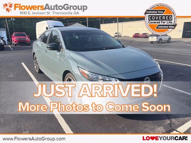 2024 Atlantic Gray Metallic Nissan Sentra SR FWD Sedan