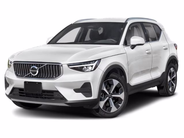 2024 Crystal White Metallic Volvo XC40 Plus Bright AWD Crossover
