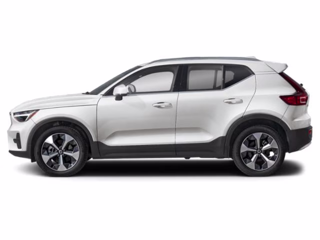 2024 Crystal White Metallic Volvo XC40 Plus Bright AWD Crossover