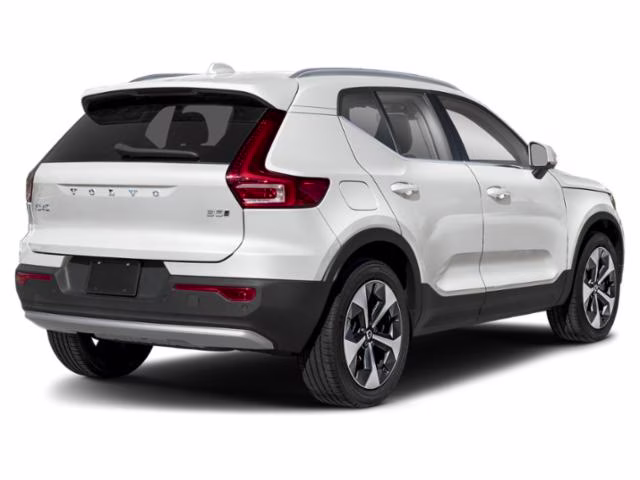 2024 Crystal White Metallic Volvo XC40 Plus Bright AWD Crossover