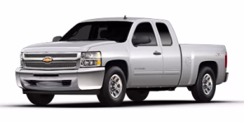 2013 Black Chevrolet Silverado 1500 LT 4X4 Truck